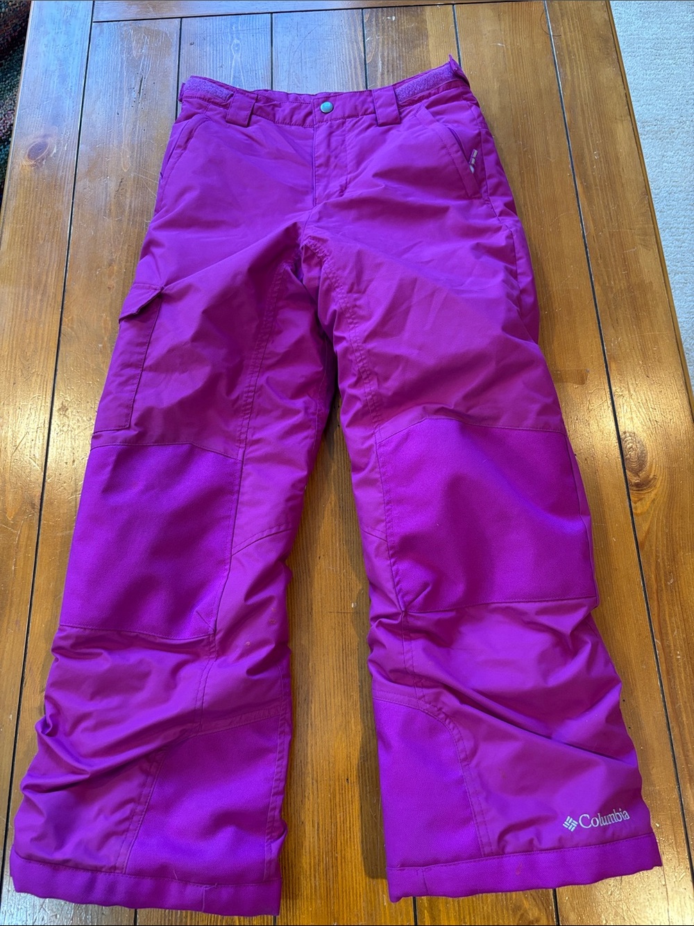 Columbia Kids' Purple Bugaboo Snow Pants Girls Size M (10-12) GUC